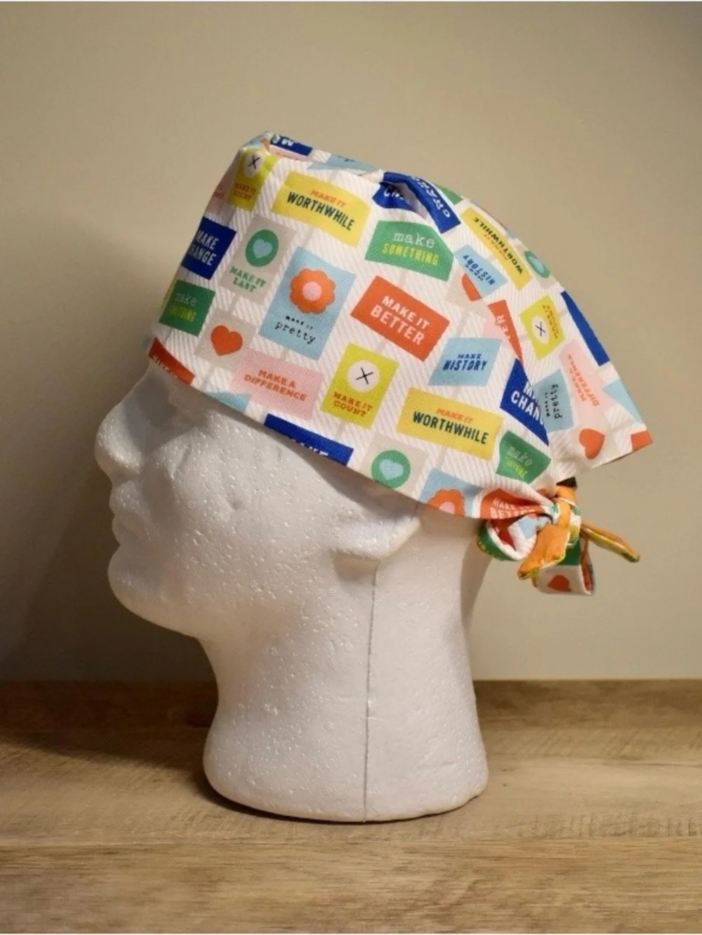 Scrub Hat- Multi Color - Picture 2 of 3